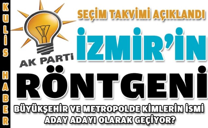 AK Parti İzmir'de kim/kimlerin ismi neresi için geçiyor'