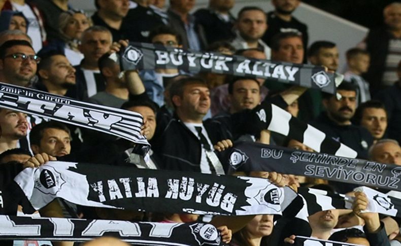 Altay deplasmada Bursaspor'la oynuyor