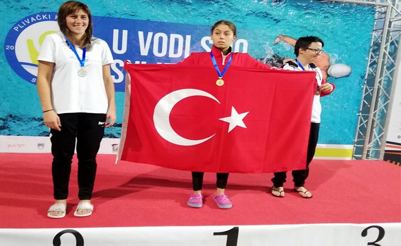 Altın kız Şevval'e Bosna'da 3 madalya