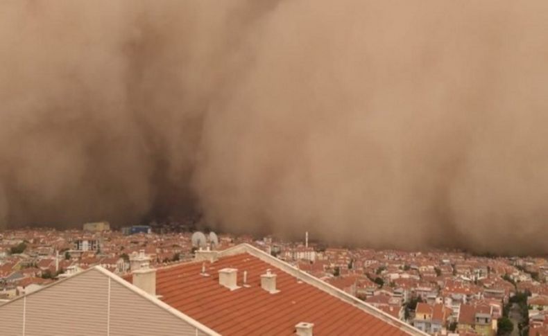 Ankara'da kum fırtınası: 6 yaralı
