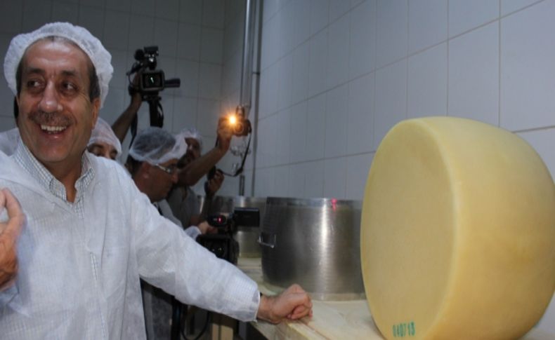Bakan Eker Manavgat'ta parmesan peyniri tesisini inceledi