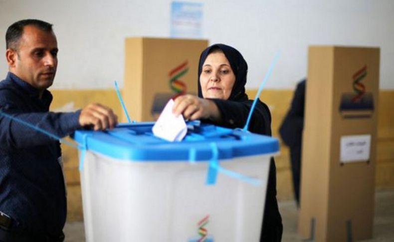 Barzani'nin bağımsızlık referandumu başladı