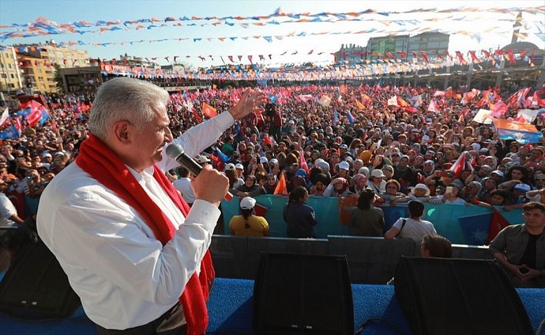 Başbakan Yıldırım, Aydın'da Muharrem İnce'ye yüklendi
