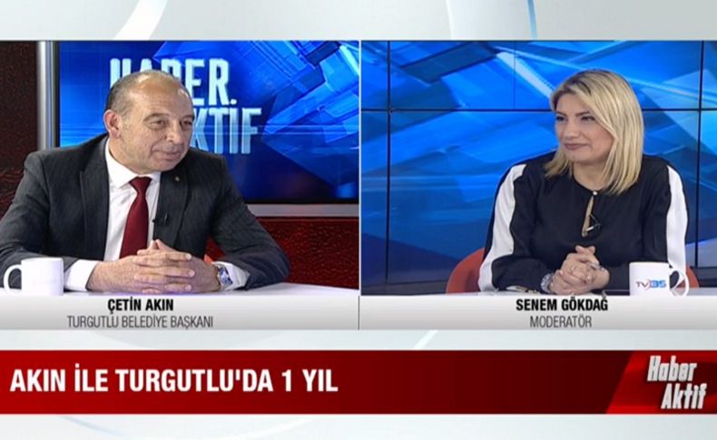 Başkan Akın’dan TV35’te çarpıcı mesajlar: Kardeşiz diyen kardeşliğini yapsın