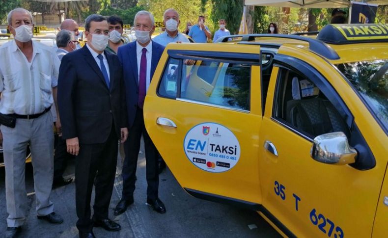 Başkan Batur'dan taksicilere ziyaret