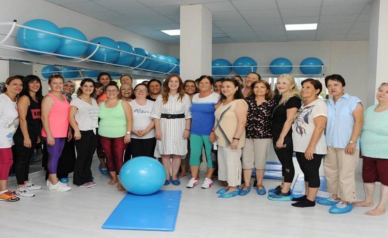 Başkan Çalkaya'dan kadınlara spor daveti