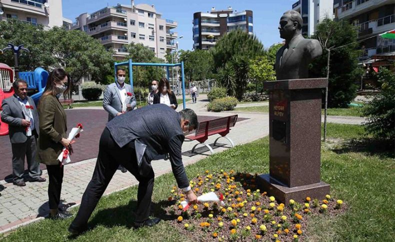 Başkan Tugay, Haydar Aliyev’i unutmadı
