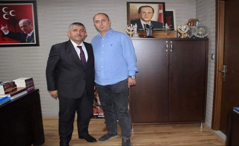 Başkan Veysel  Şahin istedi! MHP'de o ilçe başkanı istifa etti