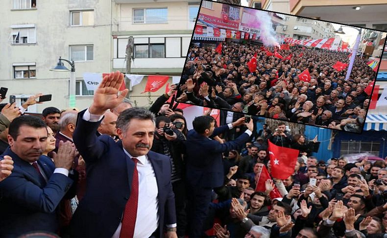 Bayraklı'da CHP'li Sandal'dan gövde gösterisi
