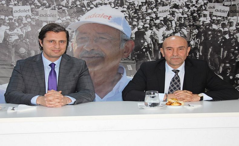 CHP'li belediye başkanlarından Yücel'e 'hayırlı olsun' ziyareti