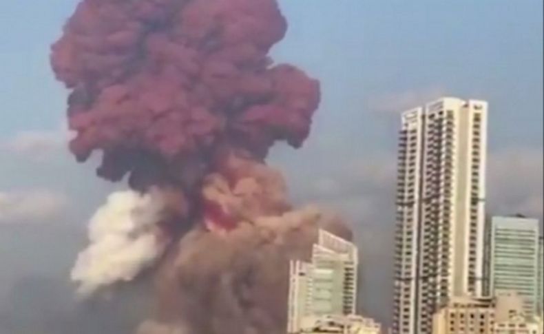 Beyrut'ta çok şiddetli patlama: 100 can kaybı, 4 bine yakın yaralı
