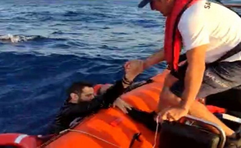 Bodrum'da göçmen teknesi battı