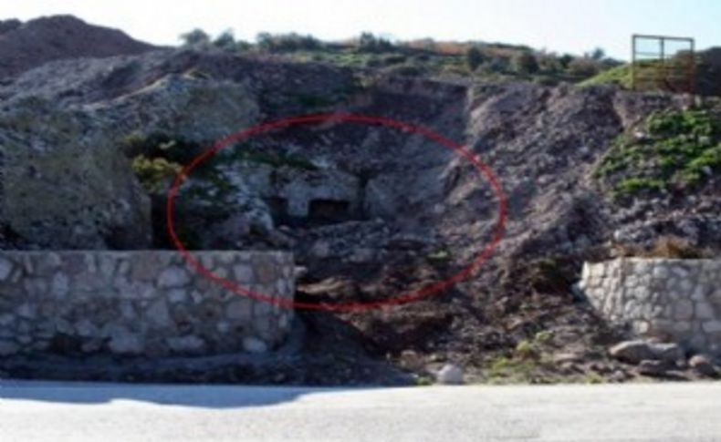 Skandal! Bodrum'da kaya mezarlarının üzerine villa!