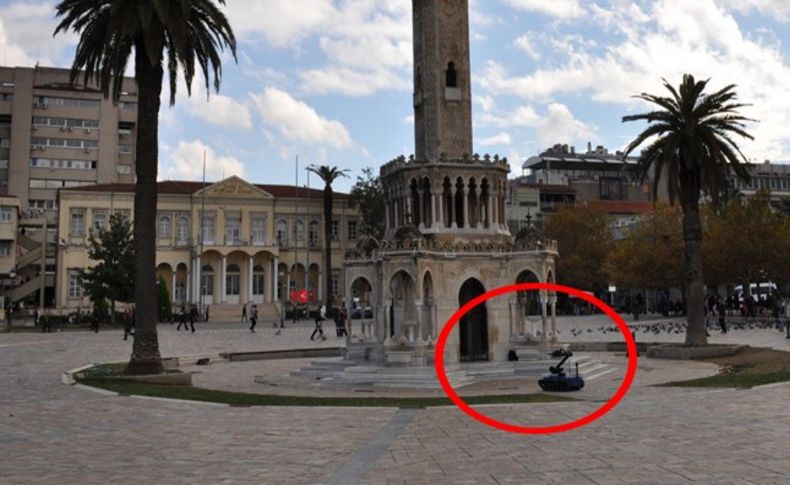 Konak Meydanı'nda bomba paniği
