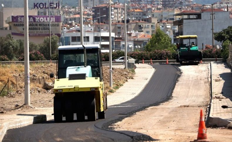 Atatürk Mahallesi’ne kaymaz asfalt
