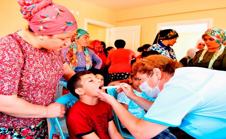Bornova'da ağız ve diş sağlığı taraması