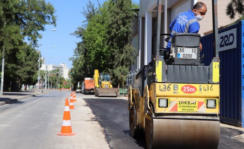 İzmir'de asfalt mutluluğu! Büyükşehir rekor kırmaya devam ediyor
