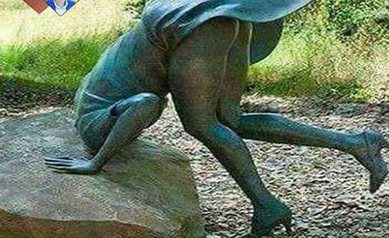 Büyükşehir'e heykel iftirası