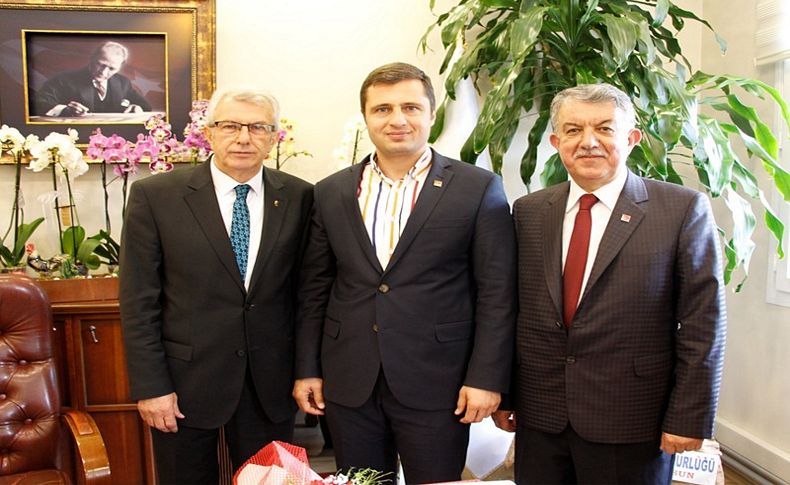 CHP İl Başkanı Yücel'den Başkan Eriş'e ziyaret