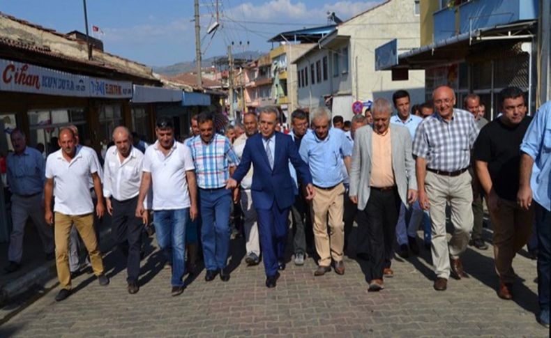 CHP'li başkanlardan Beydağ'a destek ziyareti