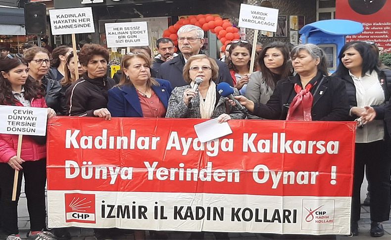 CHP'li kadınlar alandan haykırdı: Bize biçilen rolleri hiçbir şekilde kabul etmiyoruz