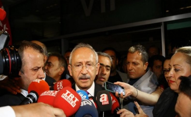 CHP lideri Ankara'da coşkuyla karşılandı