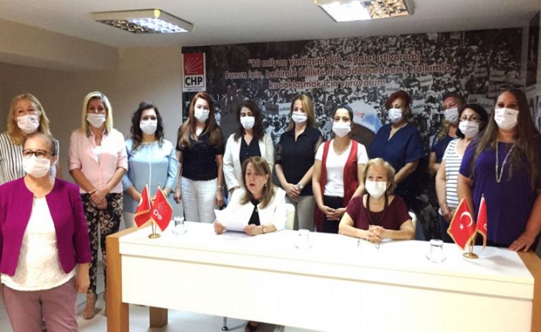 CHP’li kadınlar İzmir’den haykırdı: İstanbul Sözleşmesi kırmızı çizgimizdir