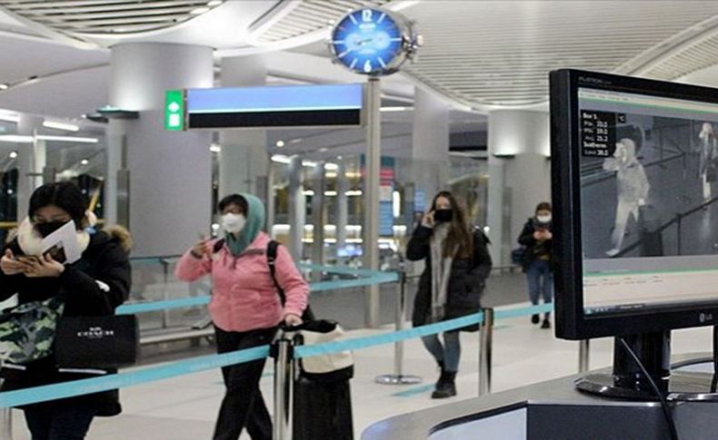 Çin'den İstanbul'a gelen yolculara termal kamera kontrolü!