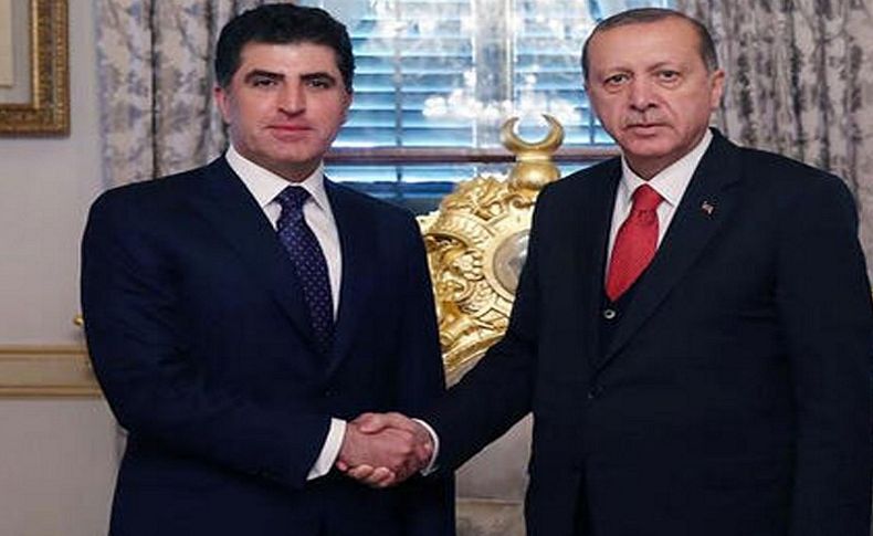 Cumhurbaşkanı Erdoğan-Barzani görüşmesi başladı