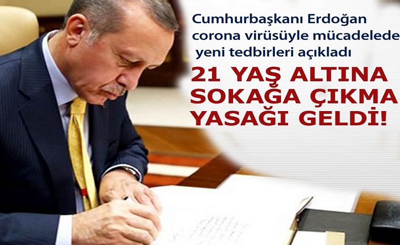 Cumhurbaşkanı Erdoğan corona virüsüyle mücadelede yeni tedbirleri açıkladı