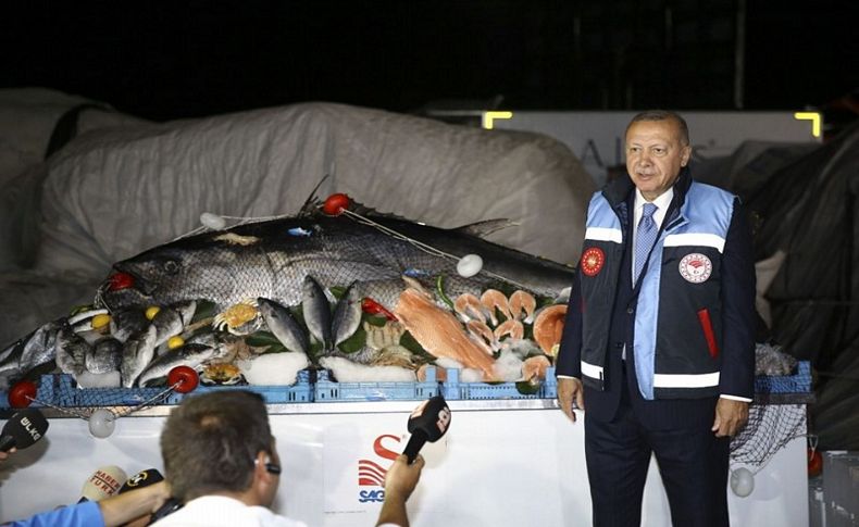 Cumhurbaşkanı Erdoğan denizde av sezonunu açtı