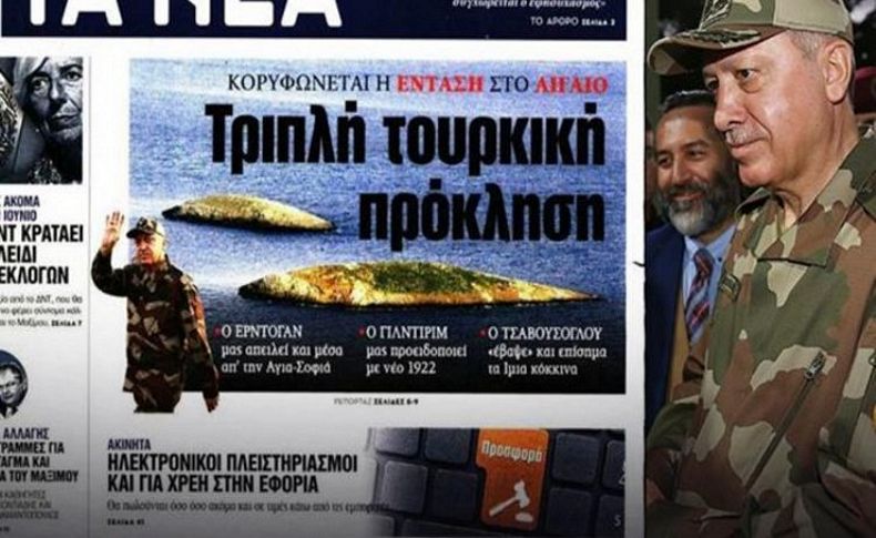 Cumhurbaşkanı'nın kamuflajlı ziyareti Yunan basınında