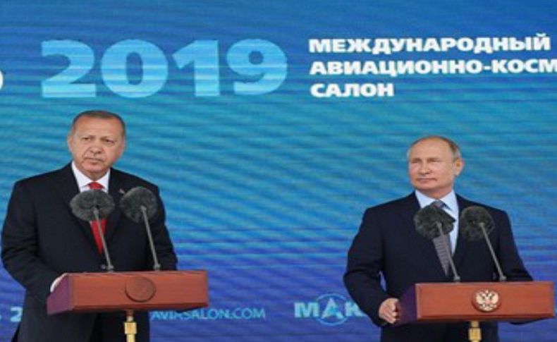 Cumhurbaşkanı Erdoğan, Putin'le görüştü