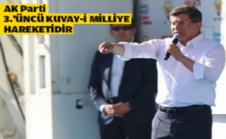 Davutoğlu Gündoğdu'da on binlere seslendi: Cumhuriyeti yükseltiyoruz