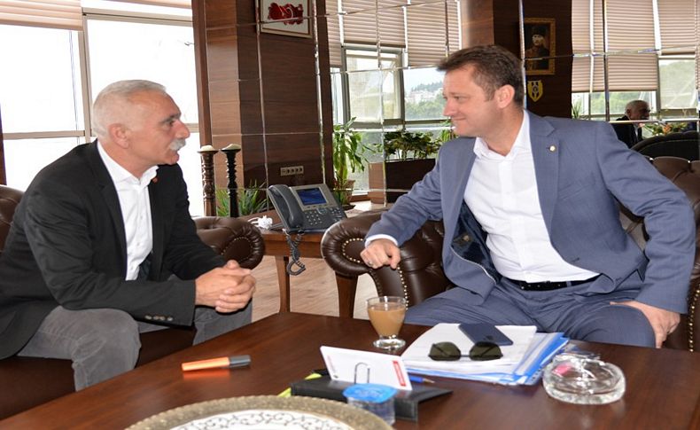DİSK'ten Başkan Aksoy'a ziyaret