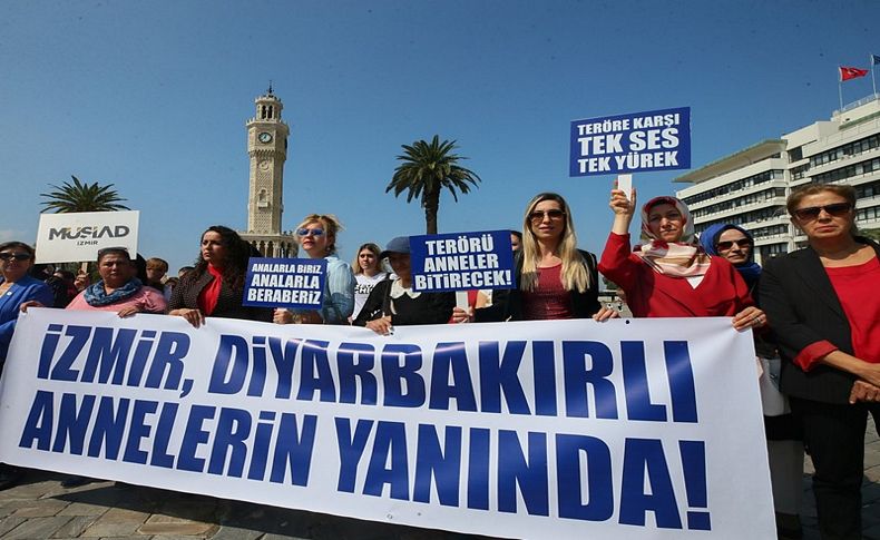 Diyarbakırlı annelere İzmir'den destek