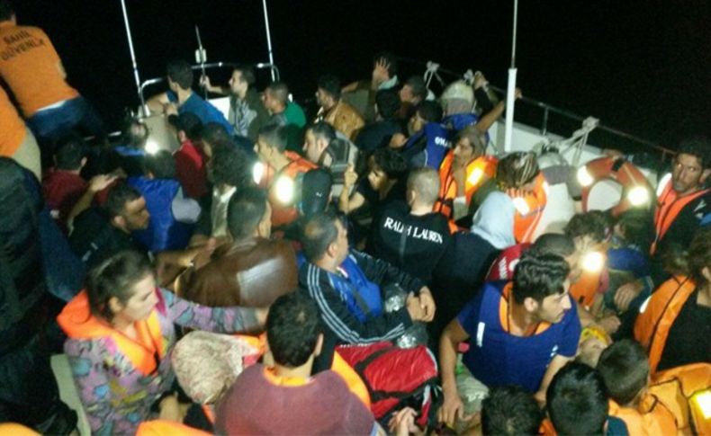 Ege Denizi'nde yakalanan kaçak göçmen 40 bine dayandı
