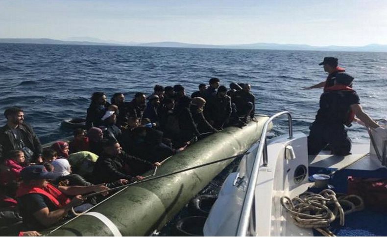 Ege'de kaçak göçmen rekoru kırıldı