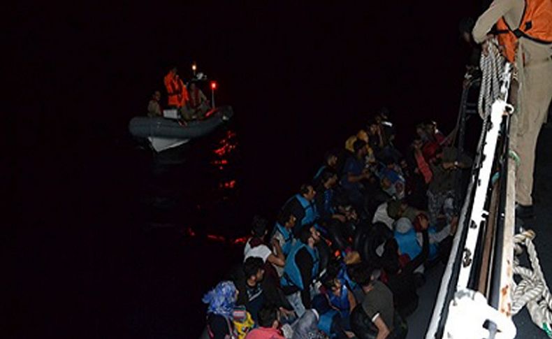 Ege Denizi'nde 115 kaçak yakalandı