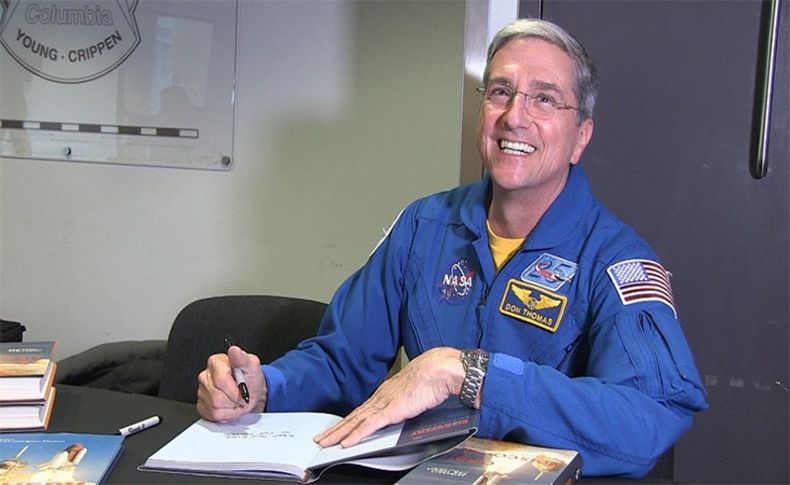 Emekli astronot Don Thomas'tan, 23 Nisan mesajı