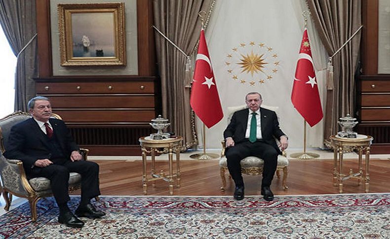 Erdoğan, Akar ve Güler ile görüştü