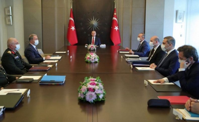 Erdoğan başkanlığında Güvenlik Toplantısı gerçekleştirildi