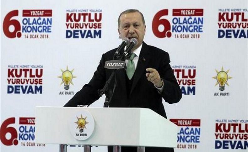 Erdoğan'dan Afrin açıklaması: Bir gece ansızın gelebiliriz