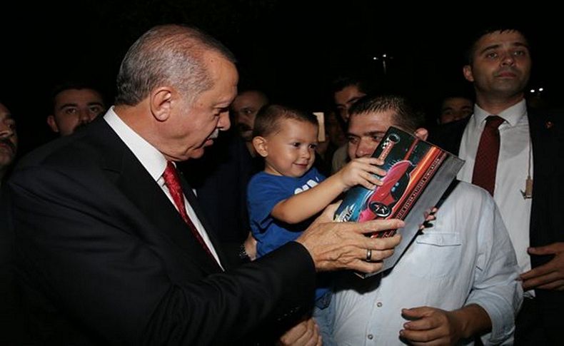 Erdoğan'dan piknik yapanlarla sürpriz ziyaret