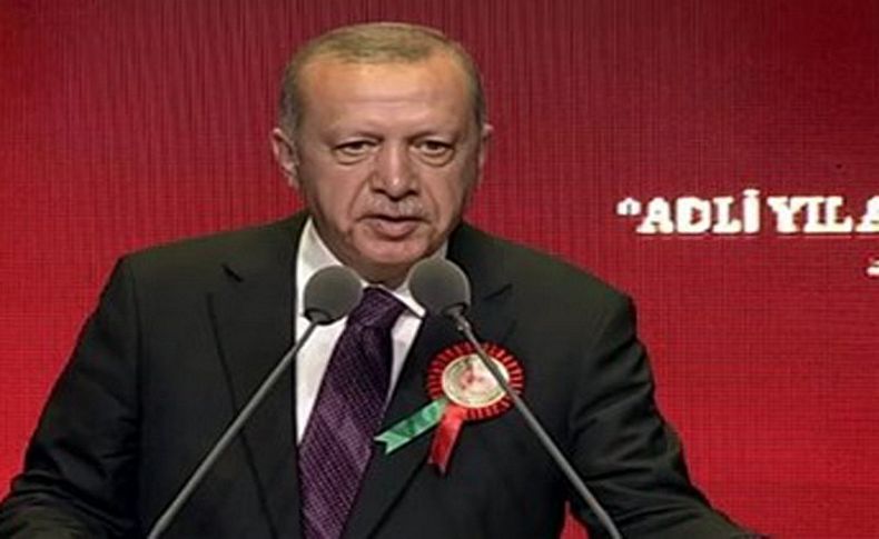 Erdoğan'dan törene katılmayan barolara tepki