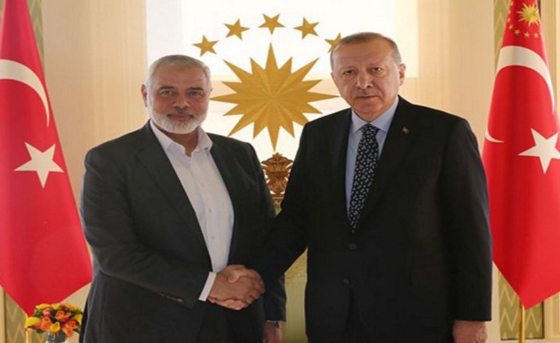 Erdoğan Hamas Lideri Heniyye'yi kabul etti