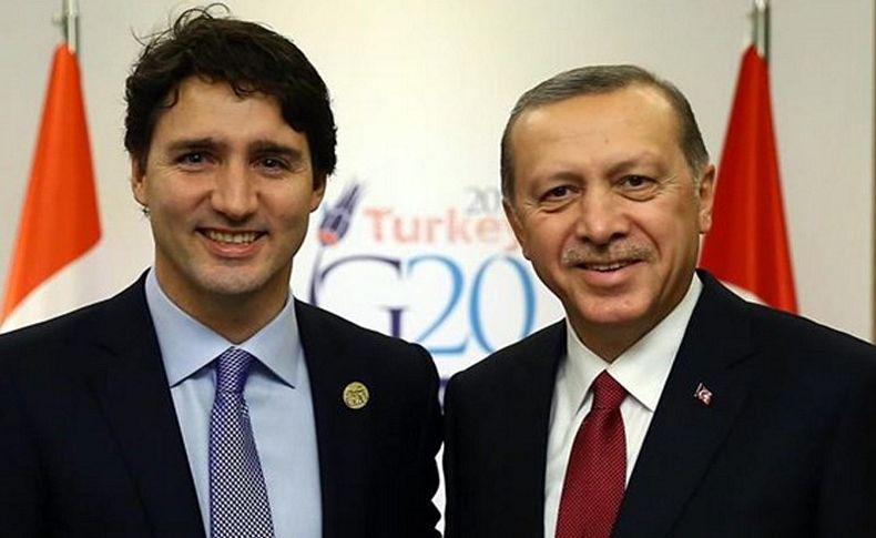 Erdoğan, Kanada Başbakanı Trudeau ile görüştü