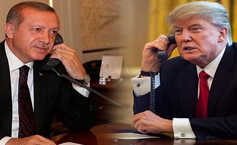 Erdoğan, Trump ile telefonda konuştu
