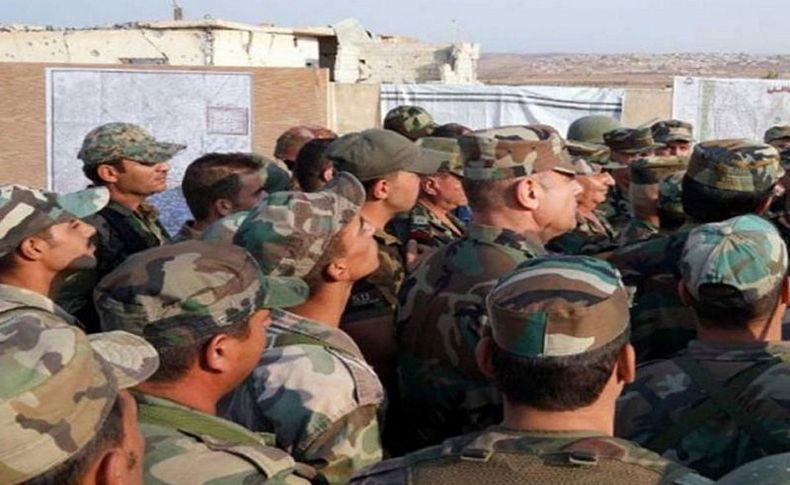 Esad İdlib'de askerlerini ziyaret etti!