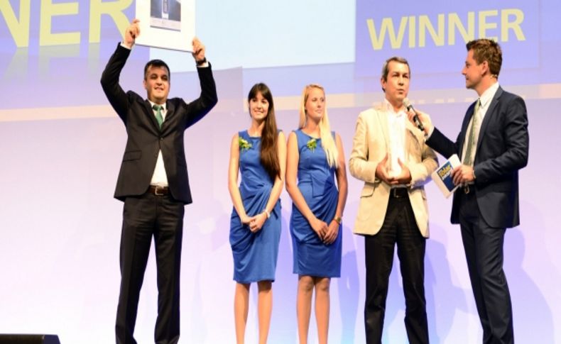 Ezinç, pratik güneş enerjili su ısıtıcısıyla Avrupa İnovasyon ödülü aldı
